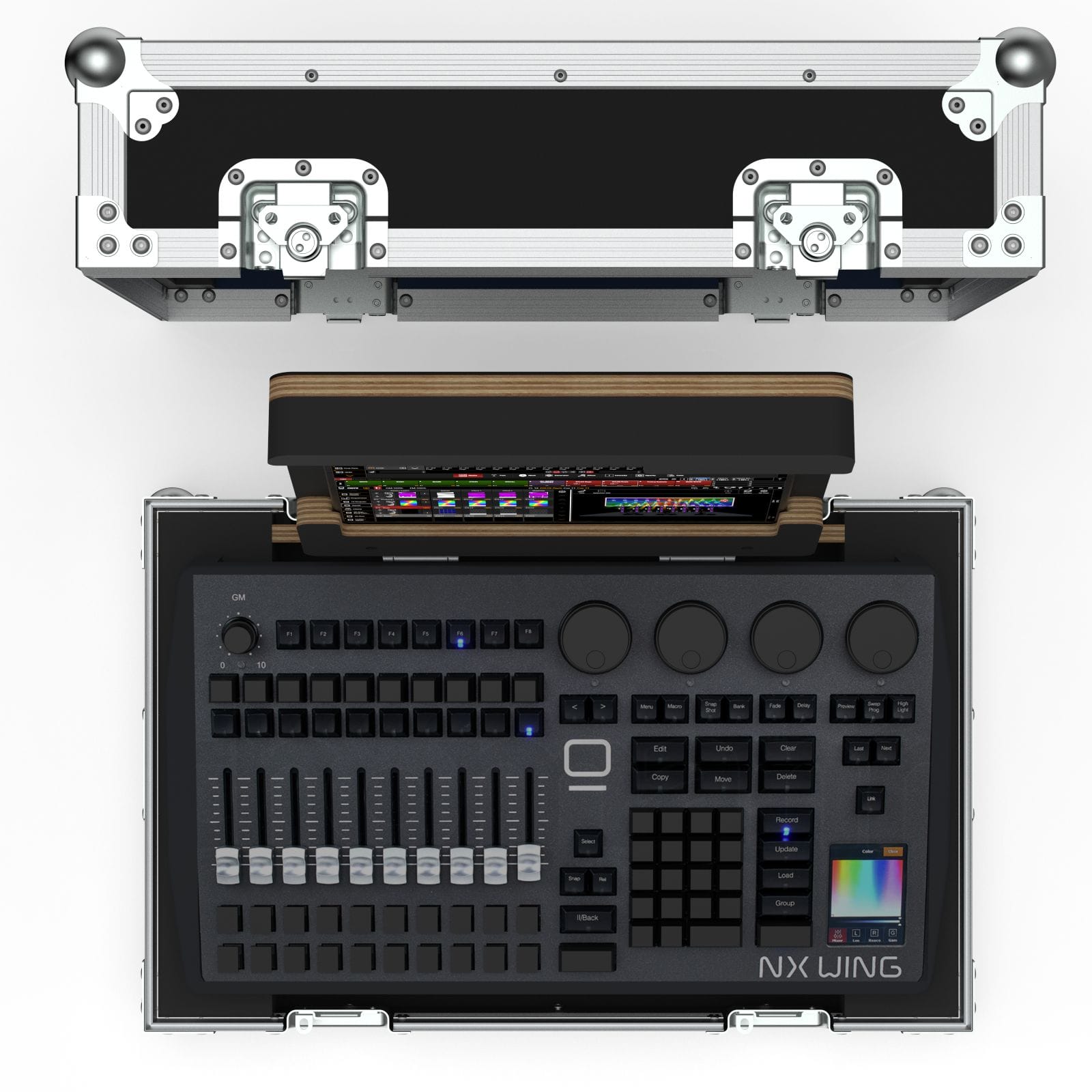 Flight Case For Obsidian Onyx Nx Wing With Torque Hinged Stand For Suface Pro 8 &Amp; 9