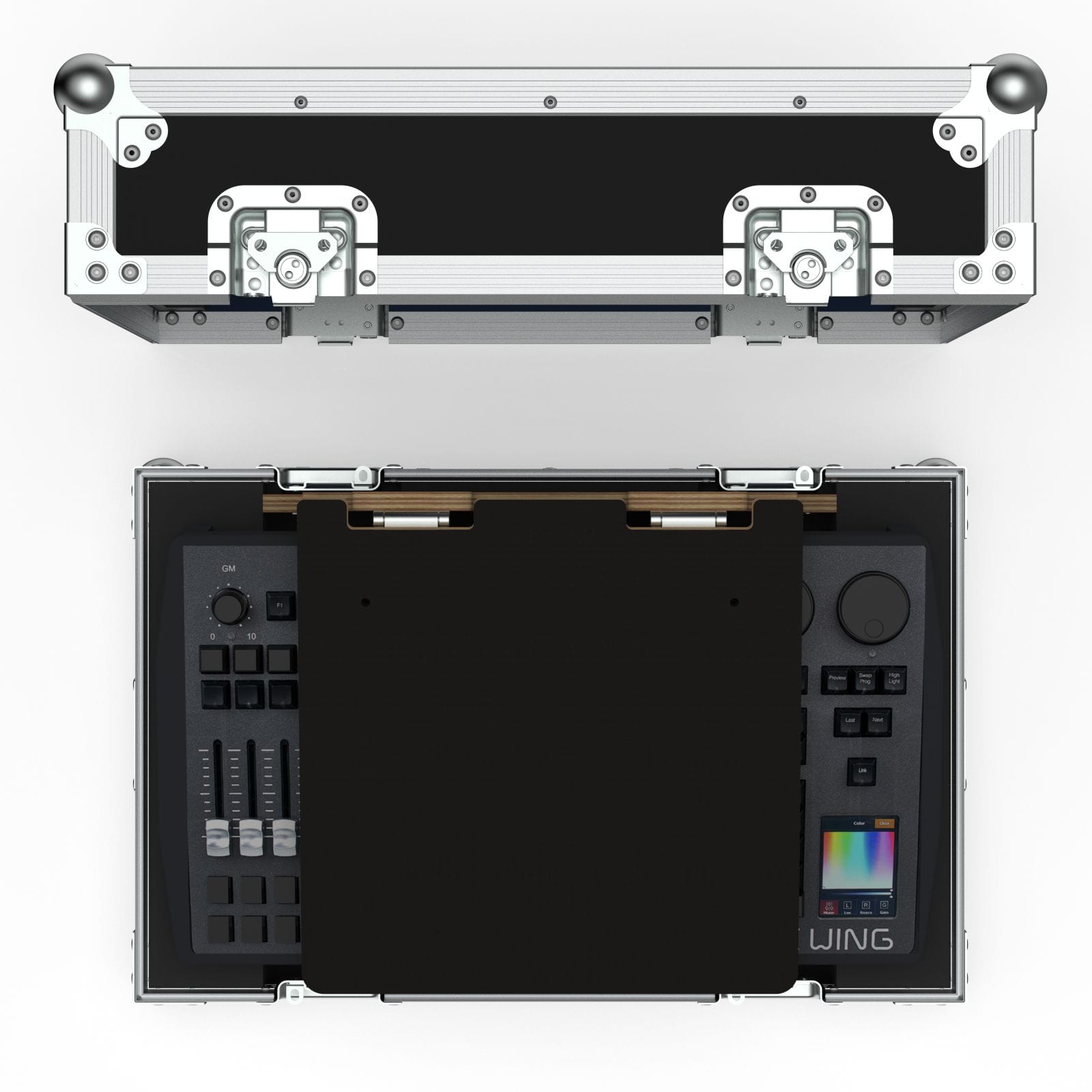 Flight Case For Obsidian Onyx Nx Wing With Torque Hinged Stand For Suface Pro 8 &Amp; 9
