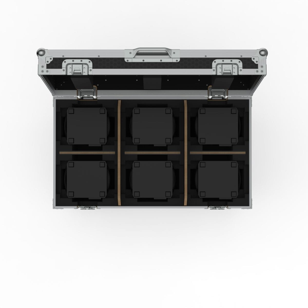 Wash Moving Head Road Case For 6 Of Showpro Pluto 800