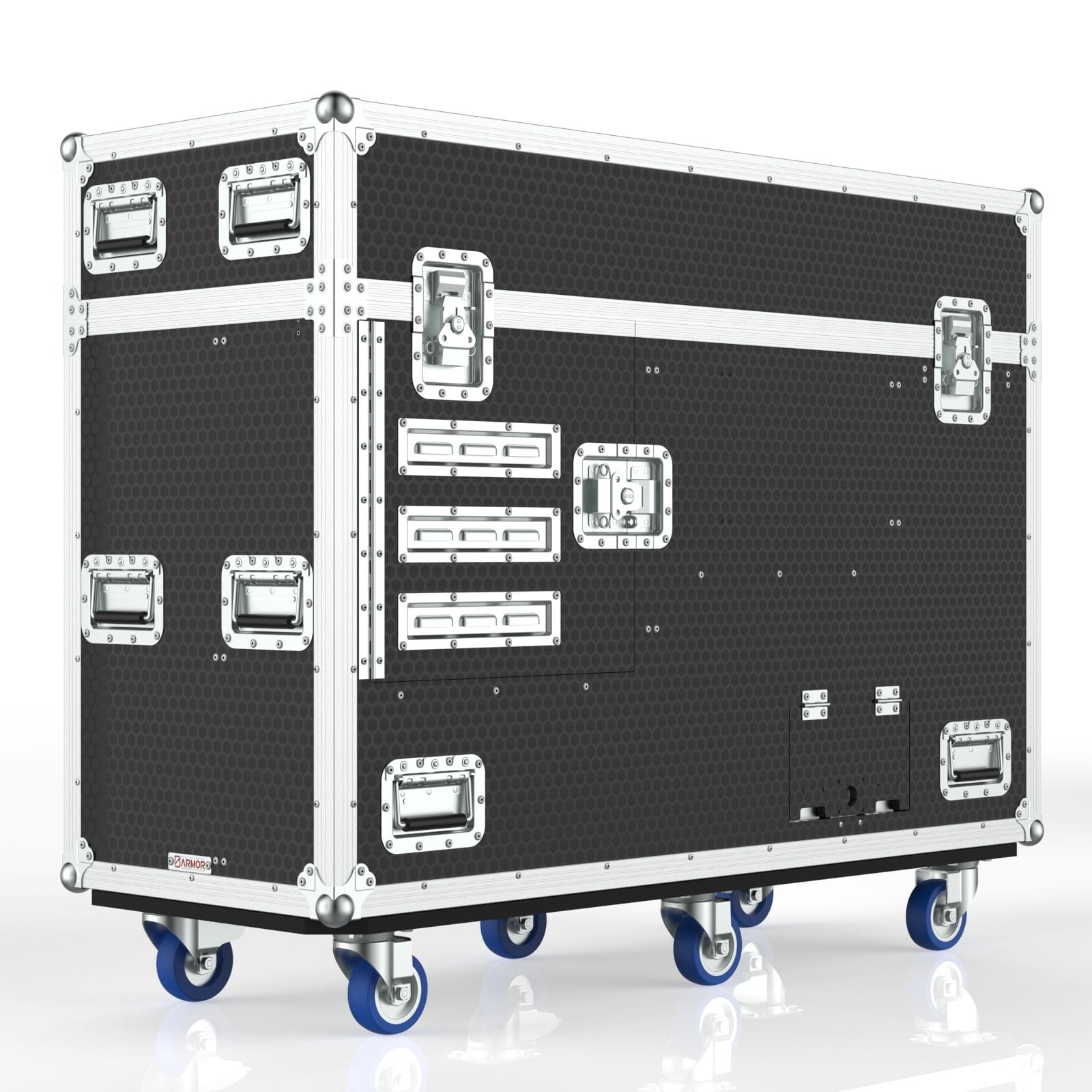 Transport Case With Motorized Lift For Samsung 55'' Qmr-T Uhd Display