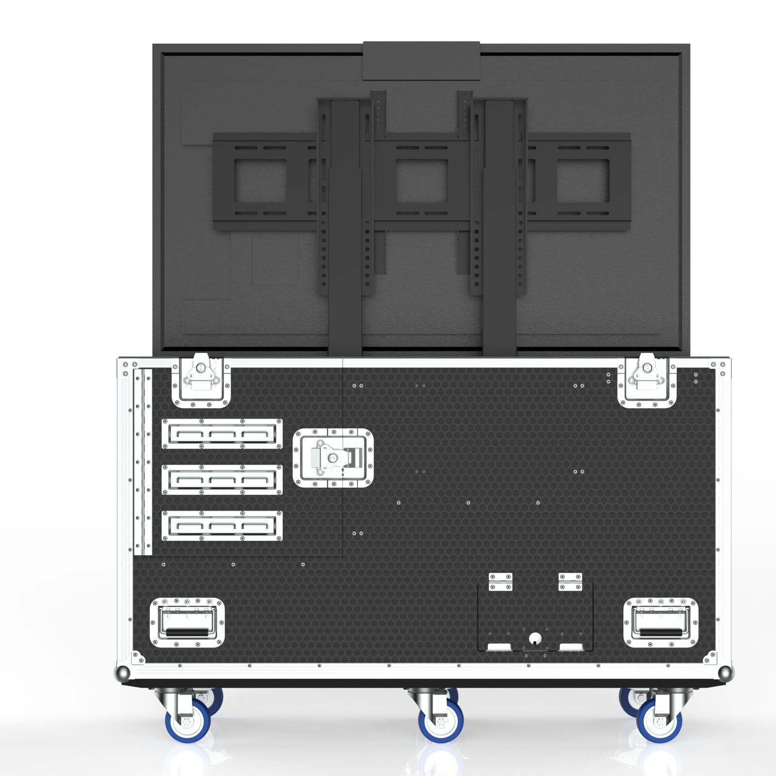 Transport Case With Motorized Lift For Samsung 55'' Qmr-T Uhd Display