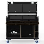 Workstation Case Fp2-S, With Vesa Mount For 2 Monitors, 2 Standard Rack Bays