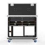 Workstation Case Fp2-S, With Vesa Mount For 2 Monitors, 2 Standard Rack Bays