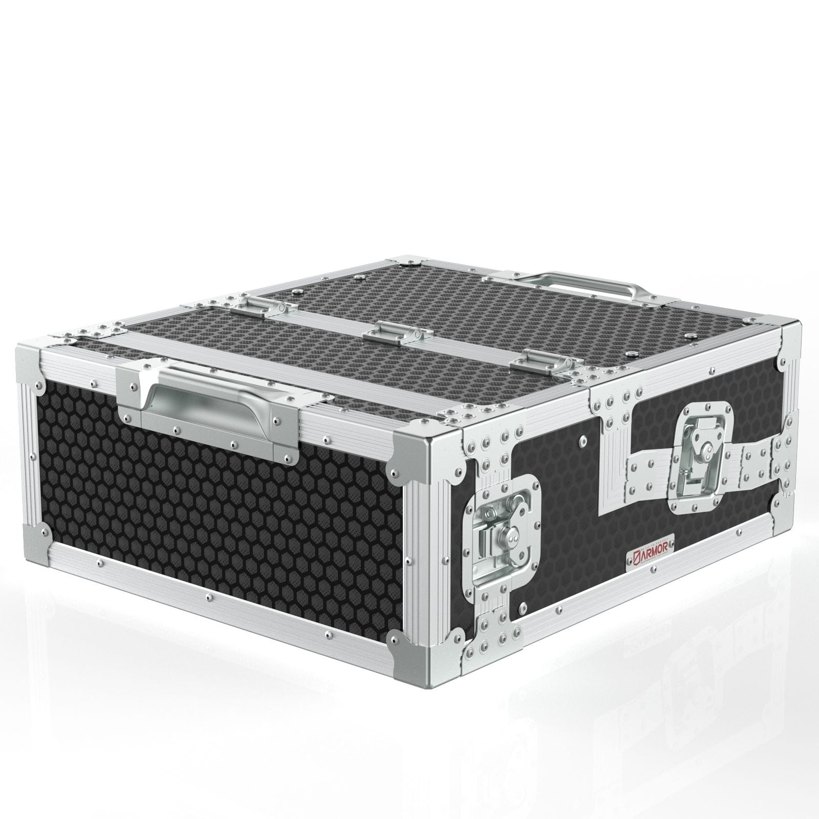 Flypack Video Production Flight Case For Blackmagic Atem Mini Extreme (Iso), For Vesa Mount Monitor