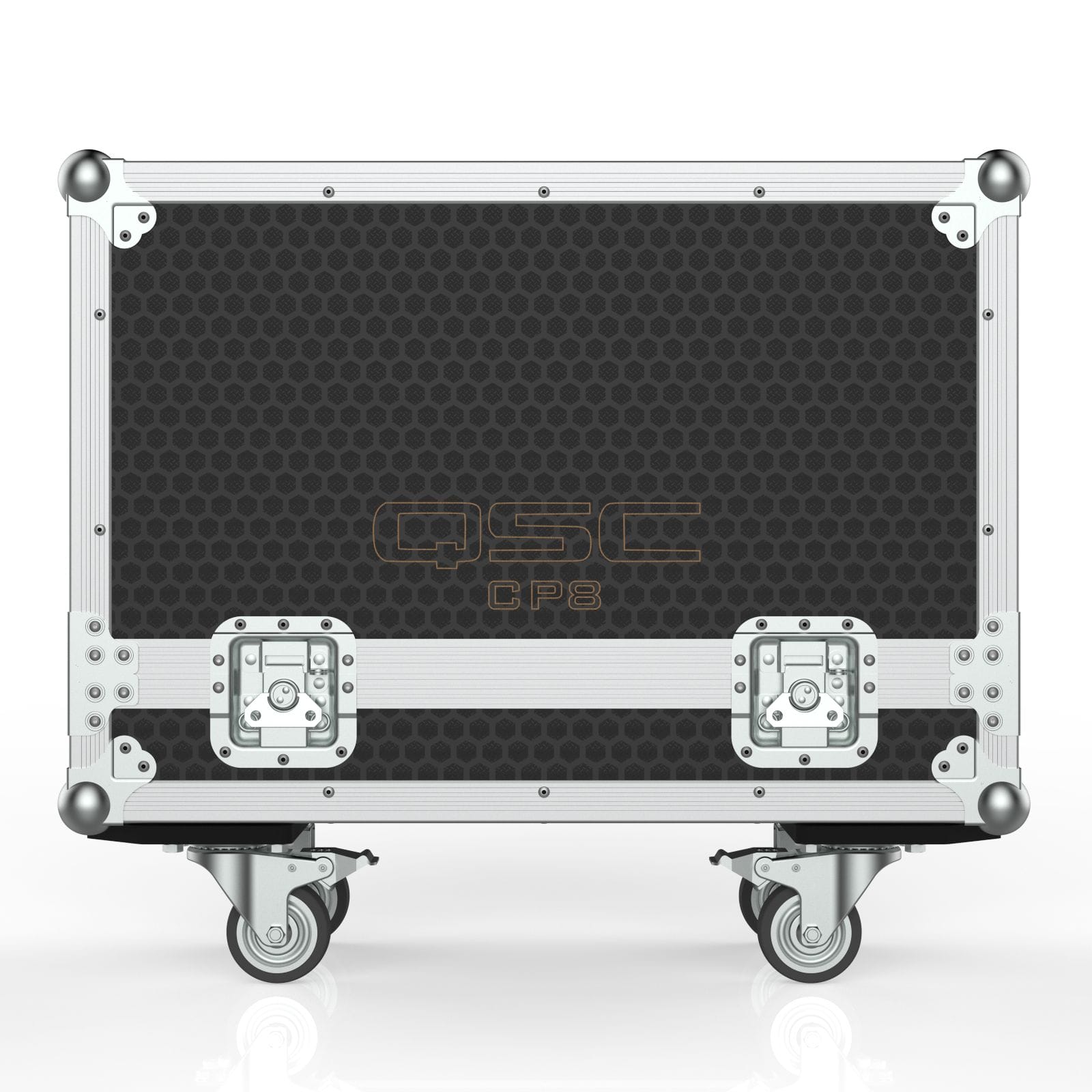 Road Case For 2 Of Qsc Cp8 Speakers