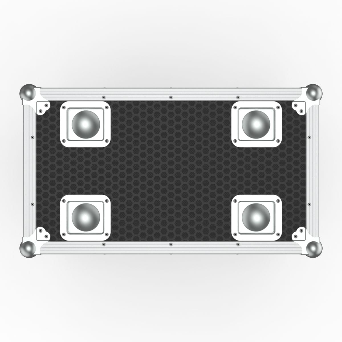 Road Case For 2 Of Qsc Cp8 Speakers