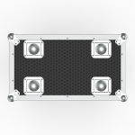 Road Case For 2 Of Qsc Cp8 Speakers