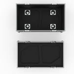 Road Case For 2 Of Qsc Cp8 Speakers