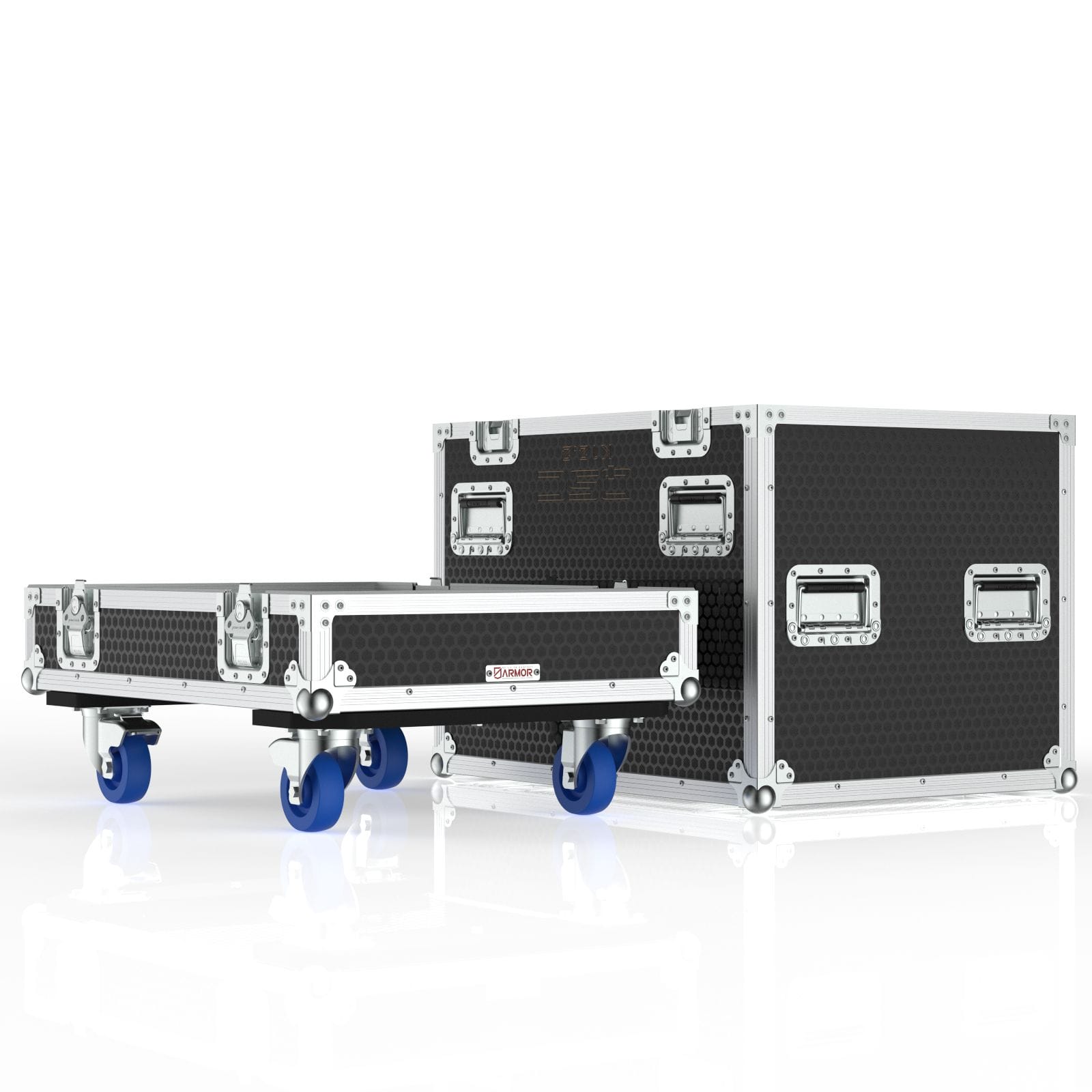 Road Case For 2 Of Qsc K12.2 Speaker