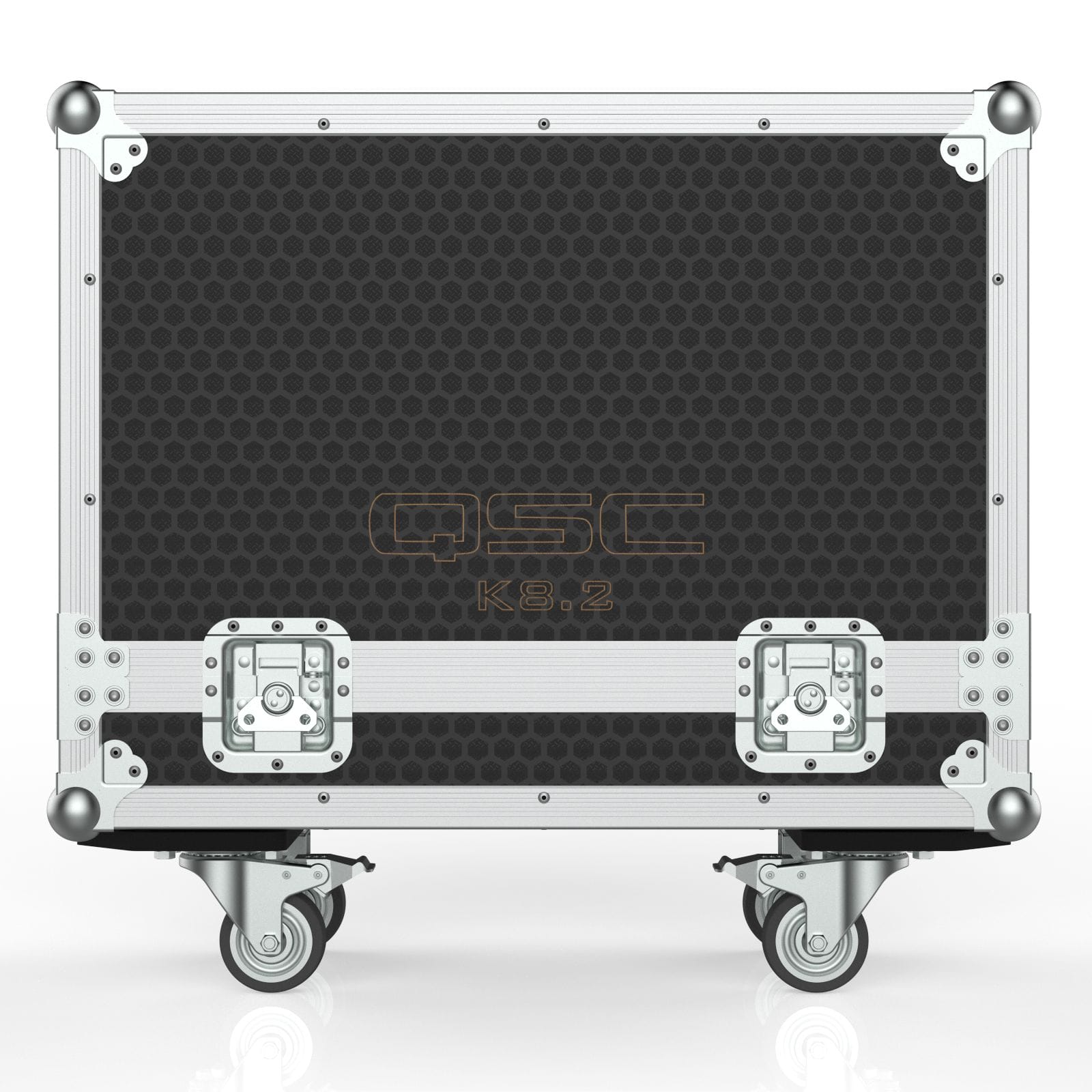 Road Case For 2 Of Qsc K8.2 Speaker