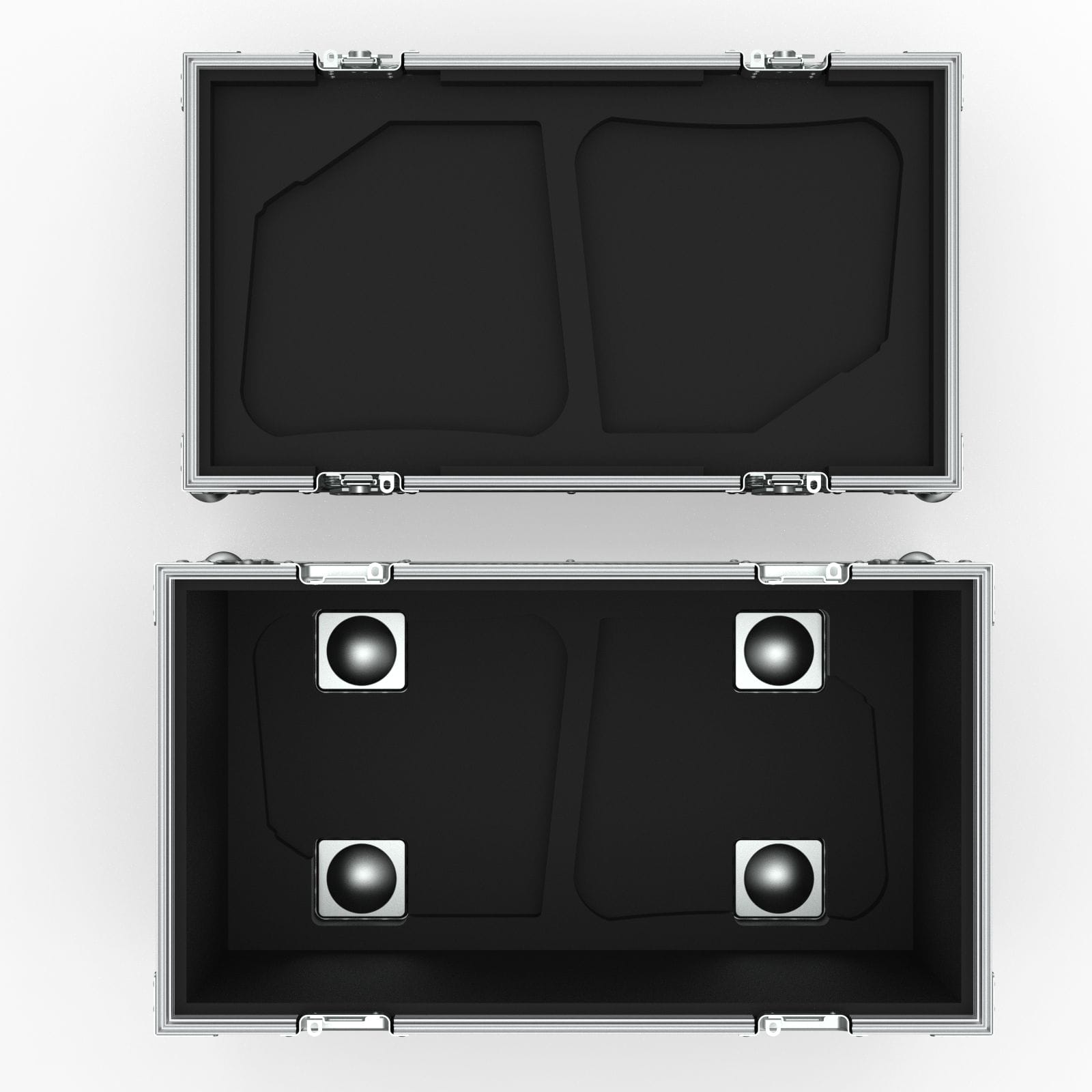 Road Case For 2 Of Qsc K8.2 Speaker