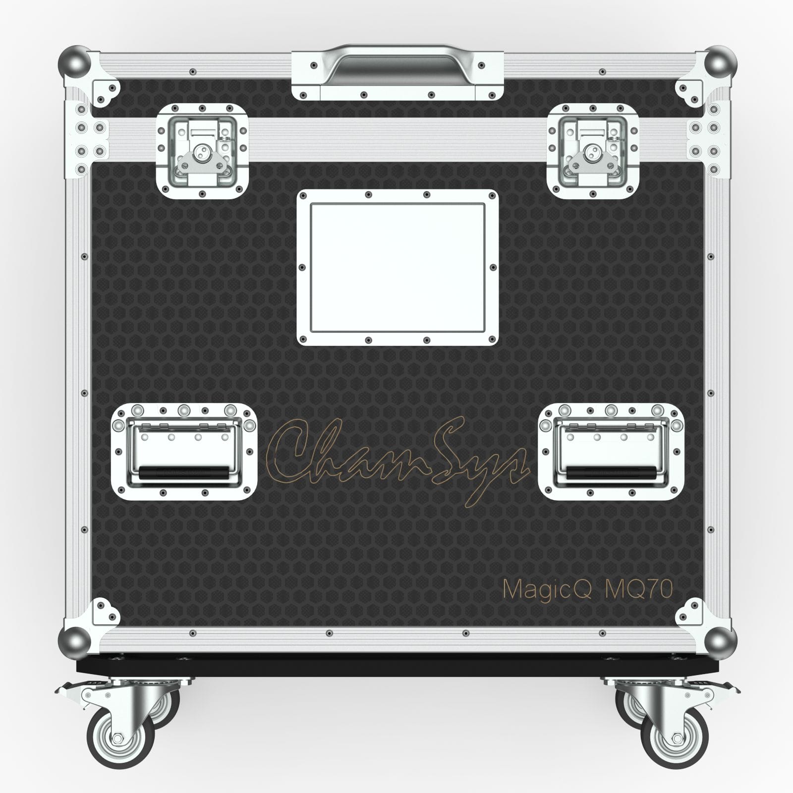 Flypack Case For Chamsys Mq70 With 24” Touch Screen And Keyboard Tray
