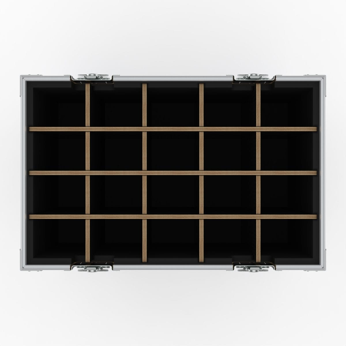 Road Case For 20 Of K&Amp;M Mic Stands 115X85X580Mm Each When Folded