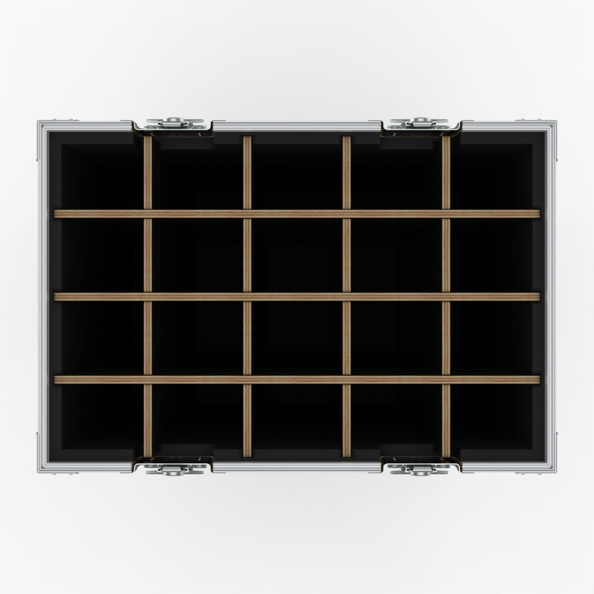 Road Case For 20 Of K&Amp;M Mic Stands 105X85X985Mm Each When Folded
