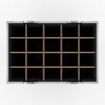 Road Case For 20 Of K&Amp;M Mic Stands 105X85X985Mm Each When Folded