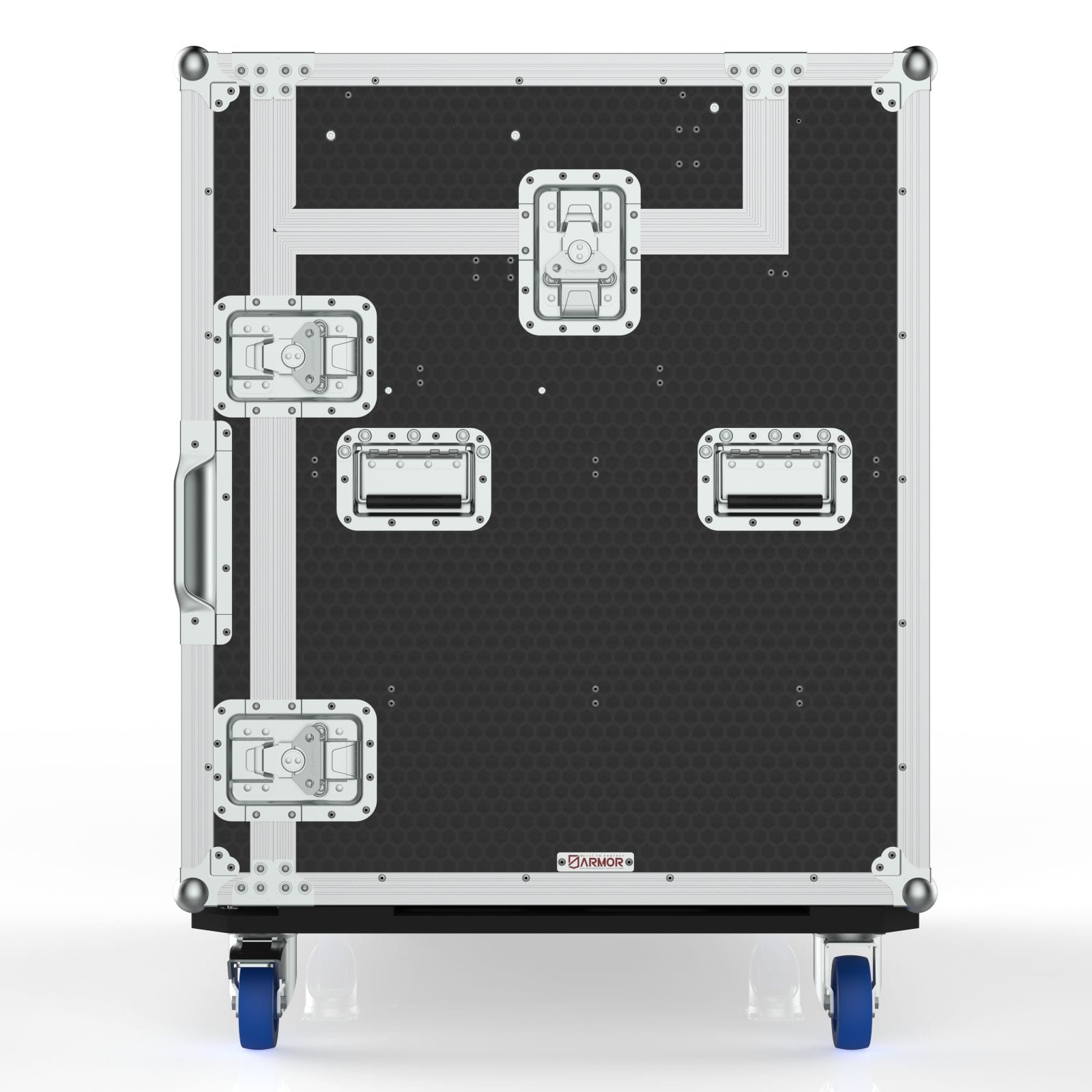 Workstation Case Fp2-Q, With Vesa Mount For 4 Monitors, 2 Standard Rack Bays