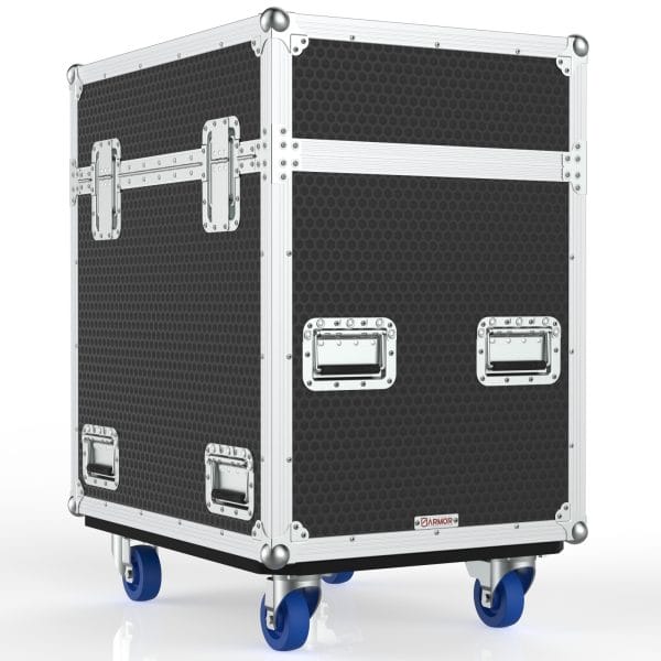 MOVING HEAD CASE FOR 2 OF AYRTON MISTRAL WITH CENTER COMPARTMENT , FOAM INSERT NOT INCLUDED