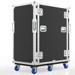 Foam Shock Proof Rack Case, 22U, 800Mm Deep, With Front And Rear Removable Lids,
