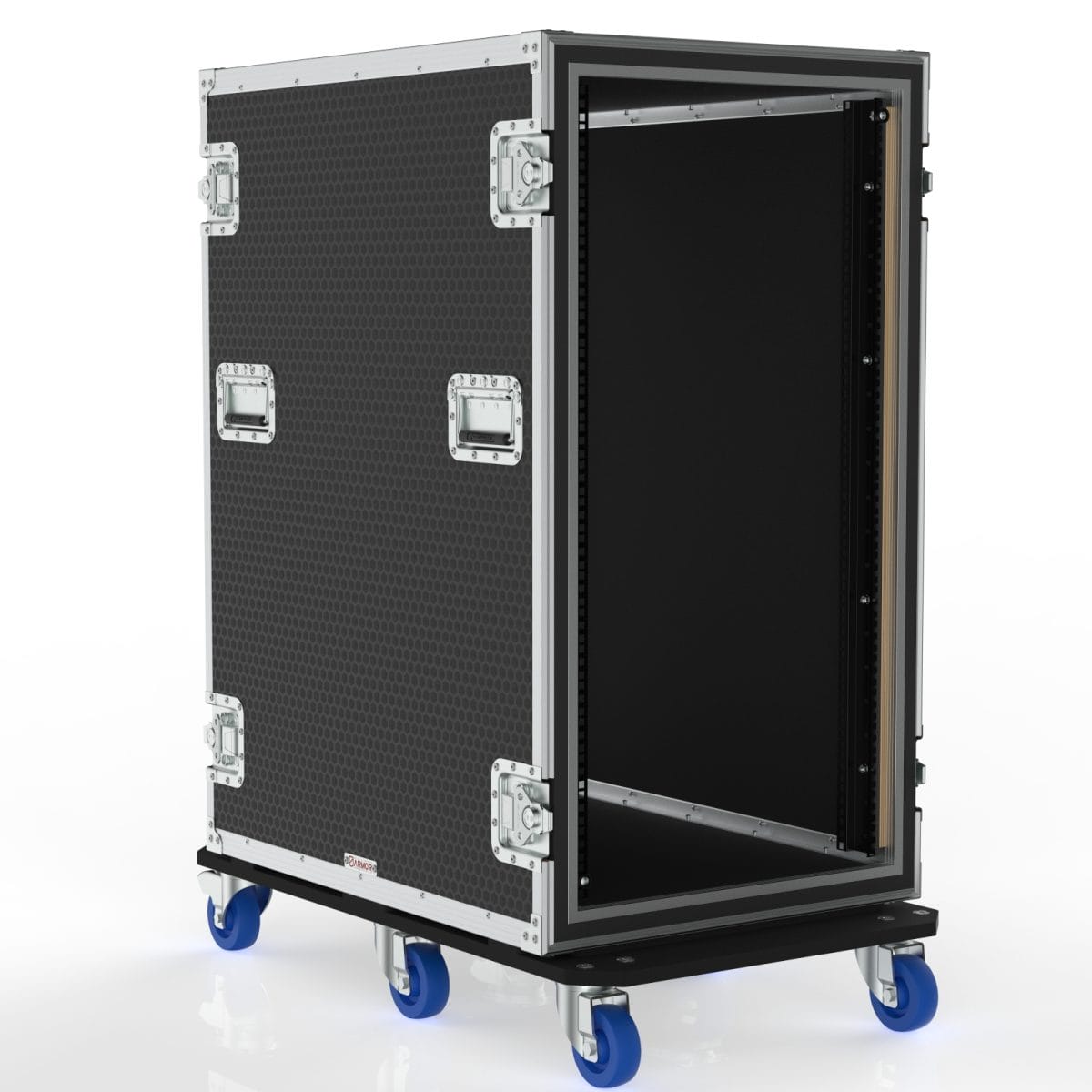 Foam Shock Proof Rack Case, 22U, 800Mm Deep, With Front And Rear Removable Lids,
