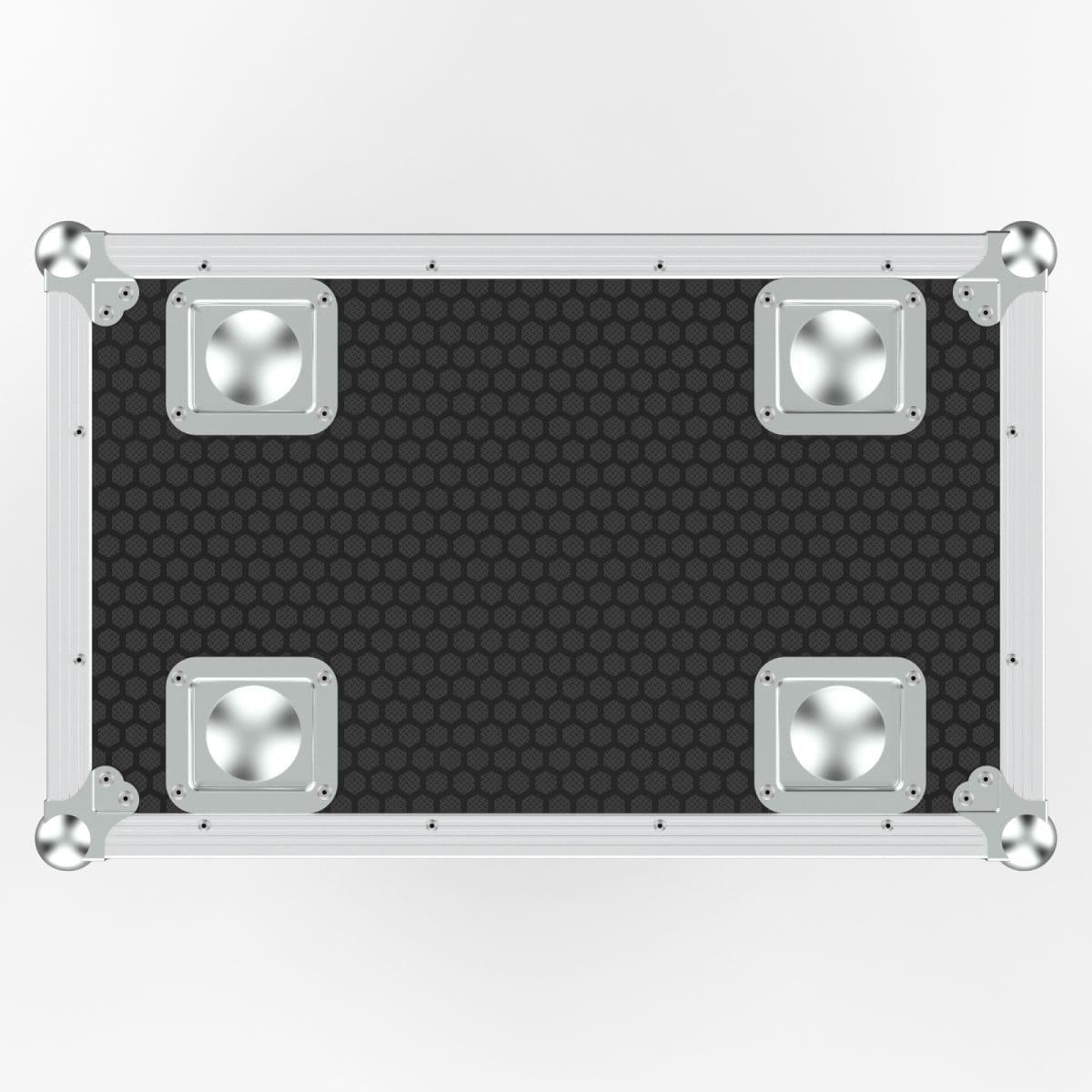 Dual Speaker Case For L’acoustics 108P Speaker, No Cable Storage Under Speakers