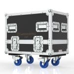 Dual Speaker Case For L’acoustics 108P Speaker, No Cable Storage Under Speakers