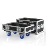 Dual Speaker Case For L’acoustics 108P Speaker, No Cable Storage Under Speakers