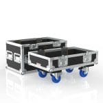 Dual Speaker Case For L’acoustics 108P Speaker, No Cable Storage Under Speakers