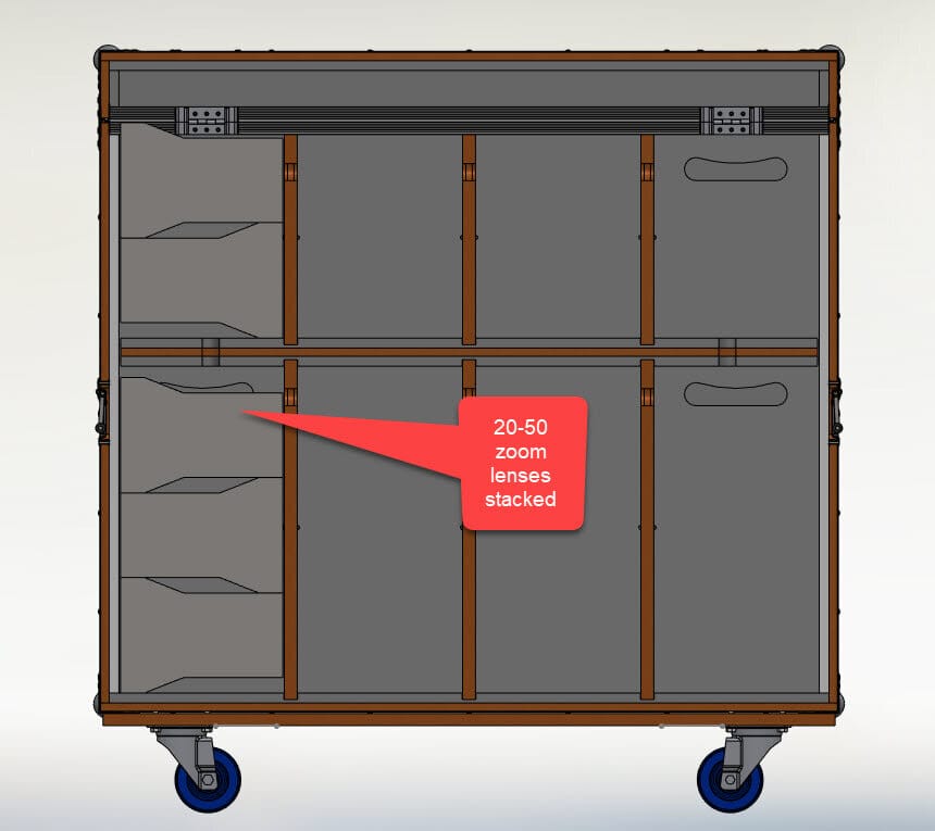 Road Case For Source 4 Lens And Led Series 2