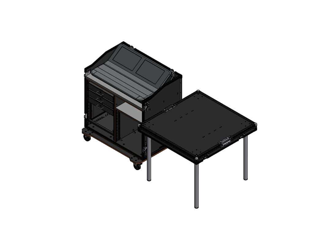 Workstation Case For Allen And Heath Avantis Mixer