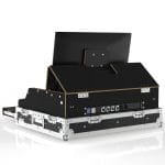 Flypack Case For Chamsys Mq80 With 27” Touch Screen And Keyboard Tray