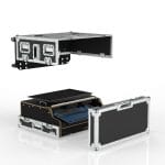 Flypack Case For Chamsys Mq80 With 27” Touch Screen And Keyboard Tray