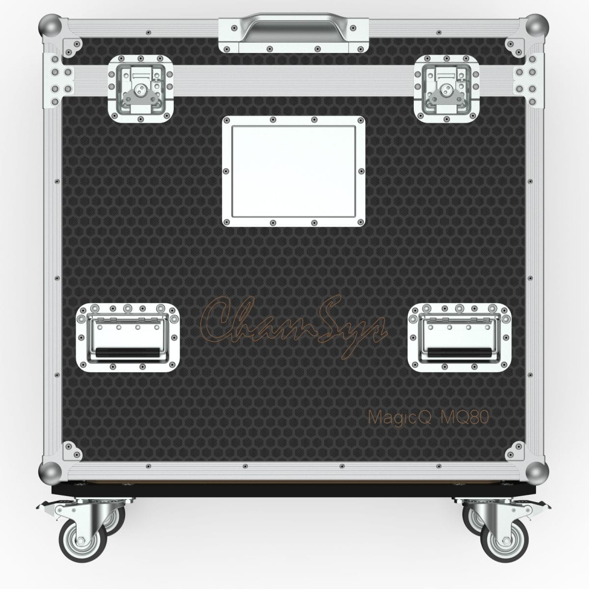 Flypack Case For Chamsys Mq80 With 27” Touch Screen And Keyboard Tray