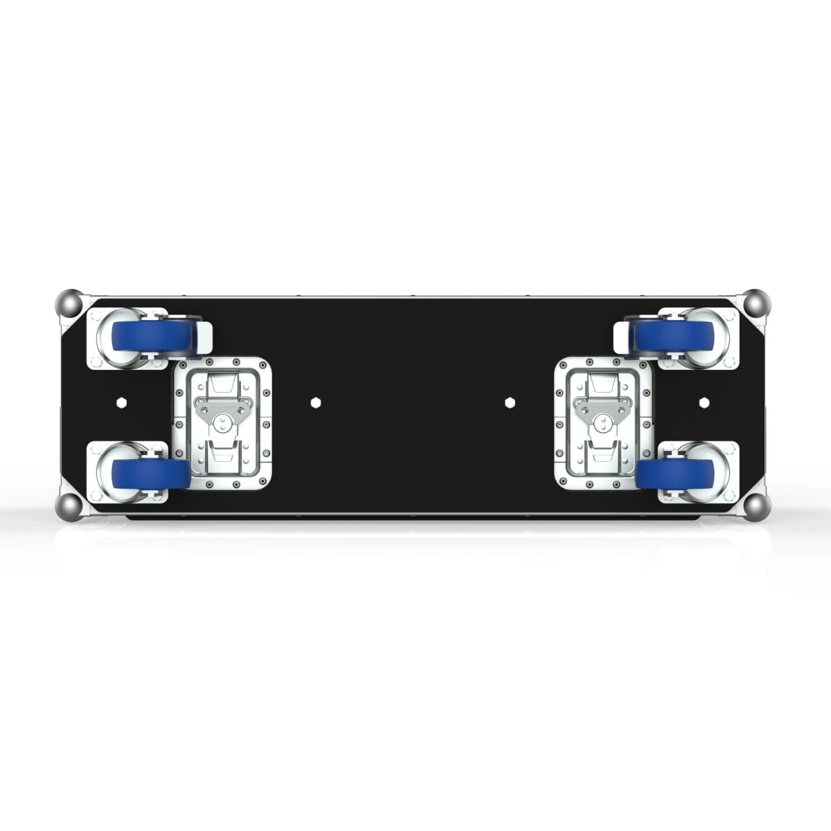 Audio Mixer Case 2 Part On Castor For Dynacord Powermate 2200-3