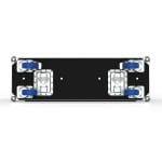 Audio Mixer Case 2 Part On Castor For Dynacord Powermate 2200-3
