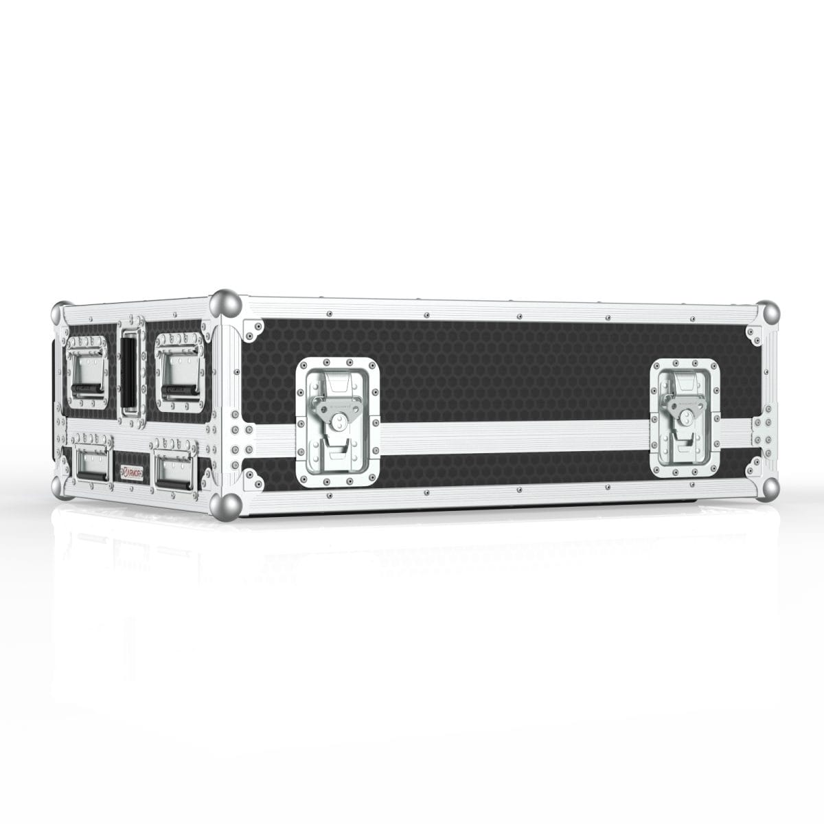 Audio Mixer Case 2 Part On Castor For Dynacord Powermate 2200-3