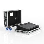 Audio Mixer Case 2 Part On Castor For Dynacord Powermate 2200-3