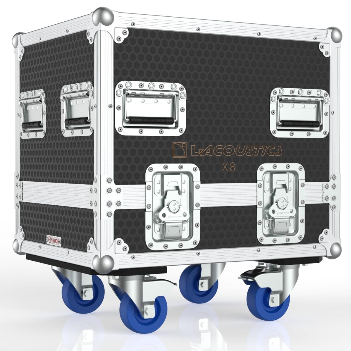 Road Case For 2X L-Acoustics X8 Speakers