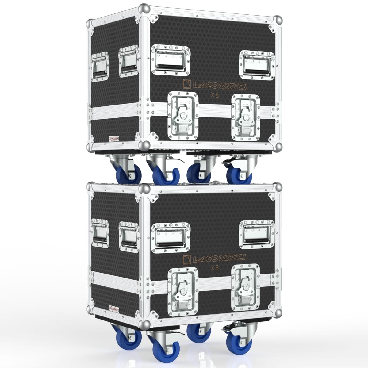 Road Case For 2X L-Acoustics X8 Speakers