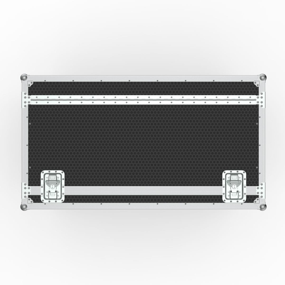 Workstation Road Case For Storage Crates, Removable Front Lid With Leg, Gas Strut Top Lid