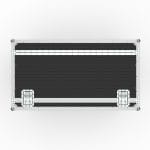 Workstation Road Case For Storage Crates, Removable Front Lid With Leg, Gas Strut Top Lid