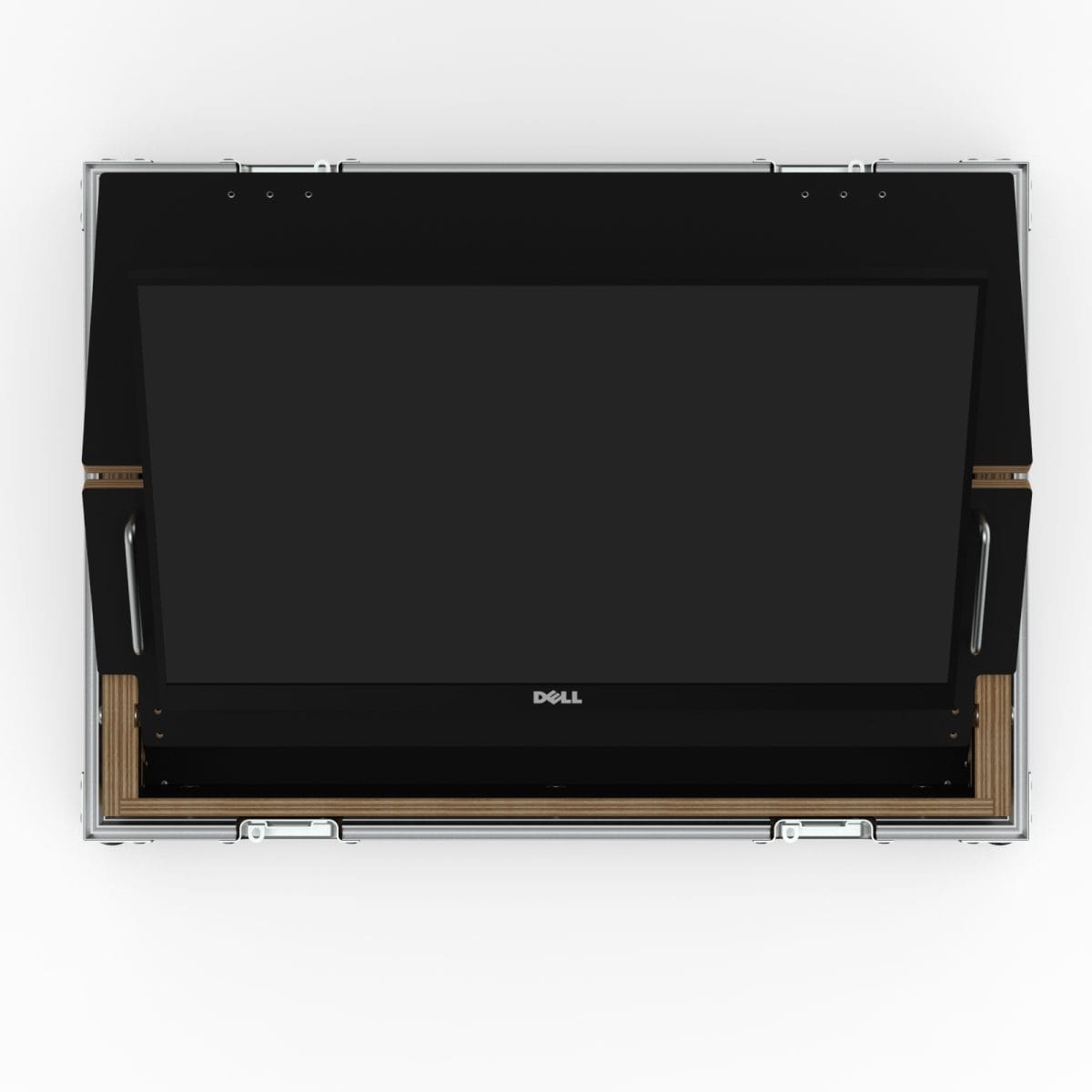 Live In Style Telepromptor Case For 24” Monitor, At An Angle