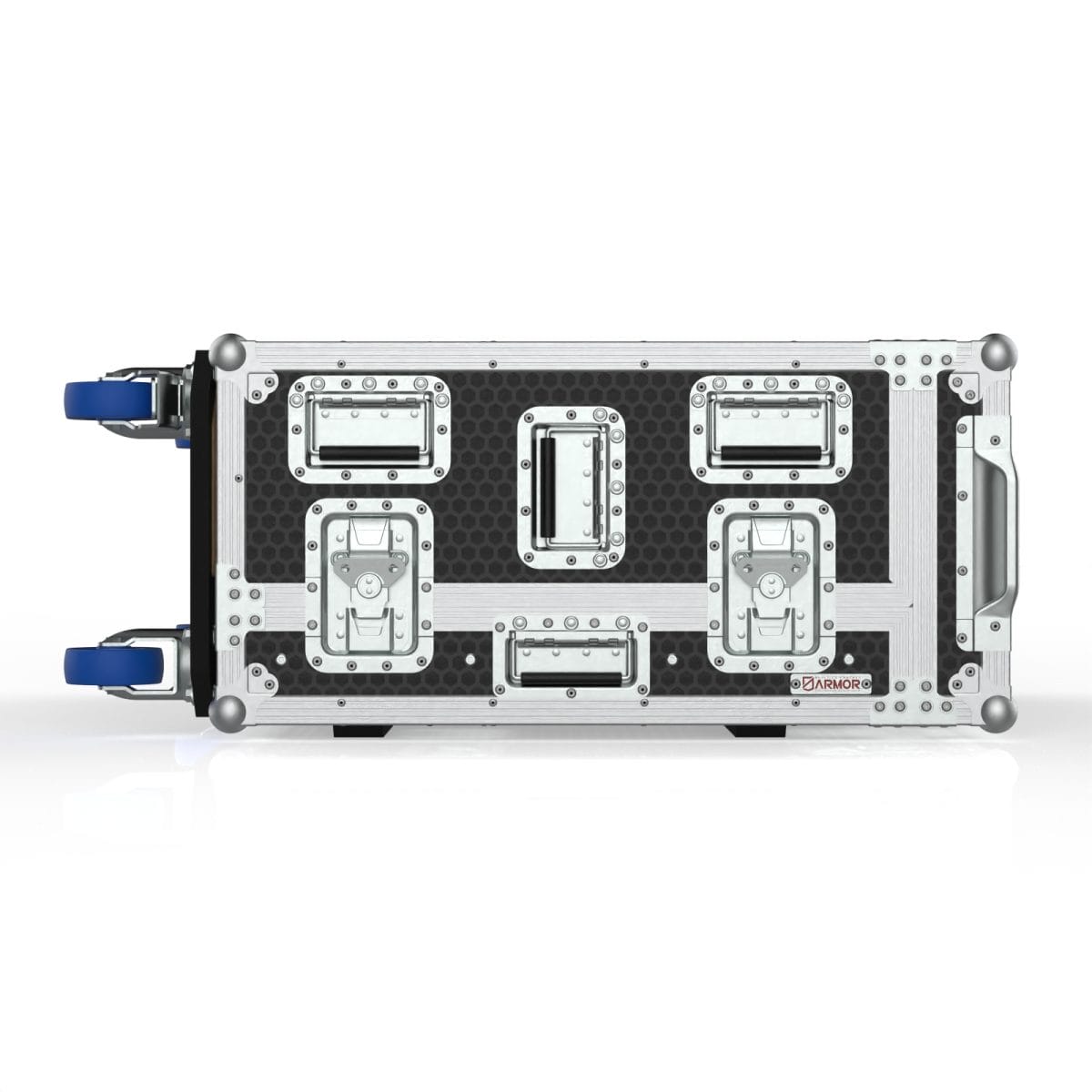 Flypack Case For Grandma2 Command Wing And Fader Wing, With Double 15” Asus Vt168 Monitors
