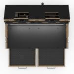 Flypack Case For Grandma2 Command Wing And Fader Wing, With Double 15” Asus Vt168 Monitors