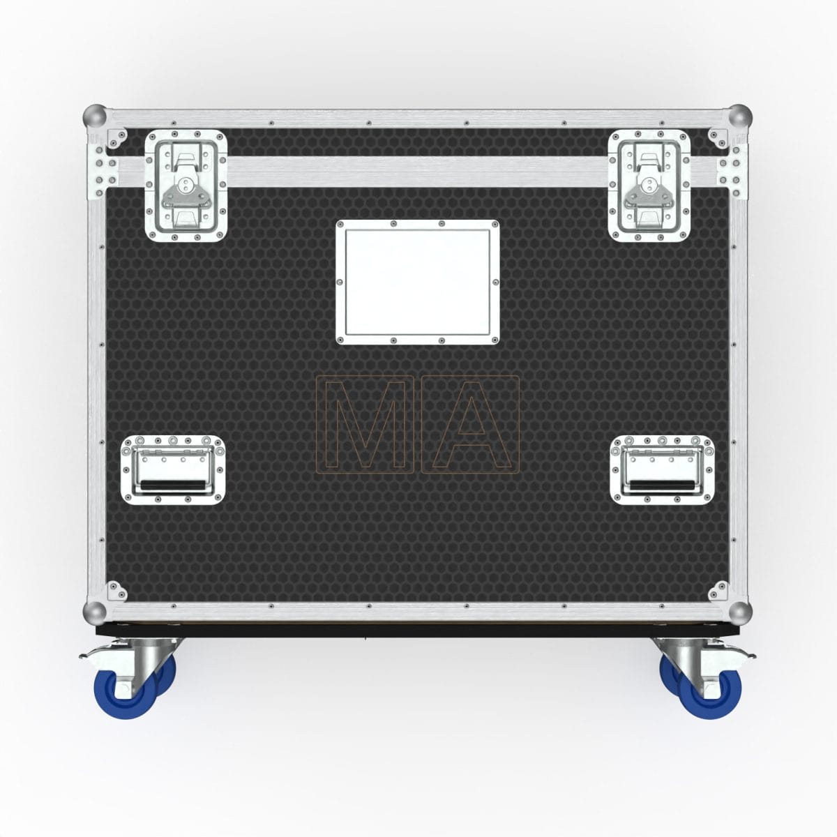Flypack Case For Grandma2 Command Wing And Fader Wing, With Double 15” Asus Vt168 Monitors