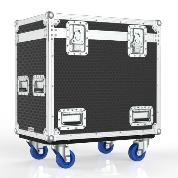 ROAD CASE FOR 16 OF K&M 25950 MIC STANDS