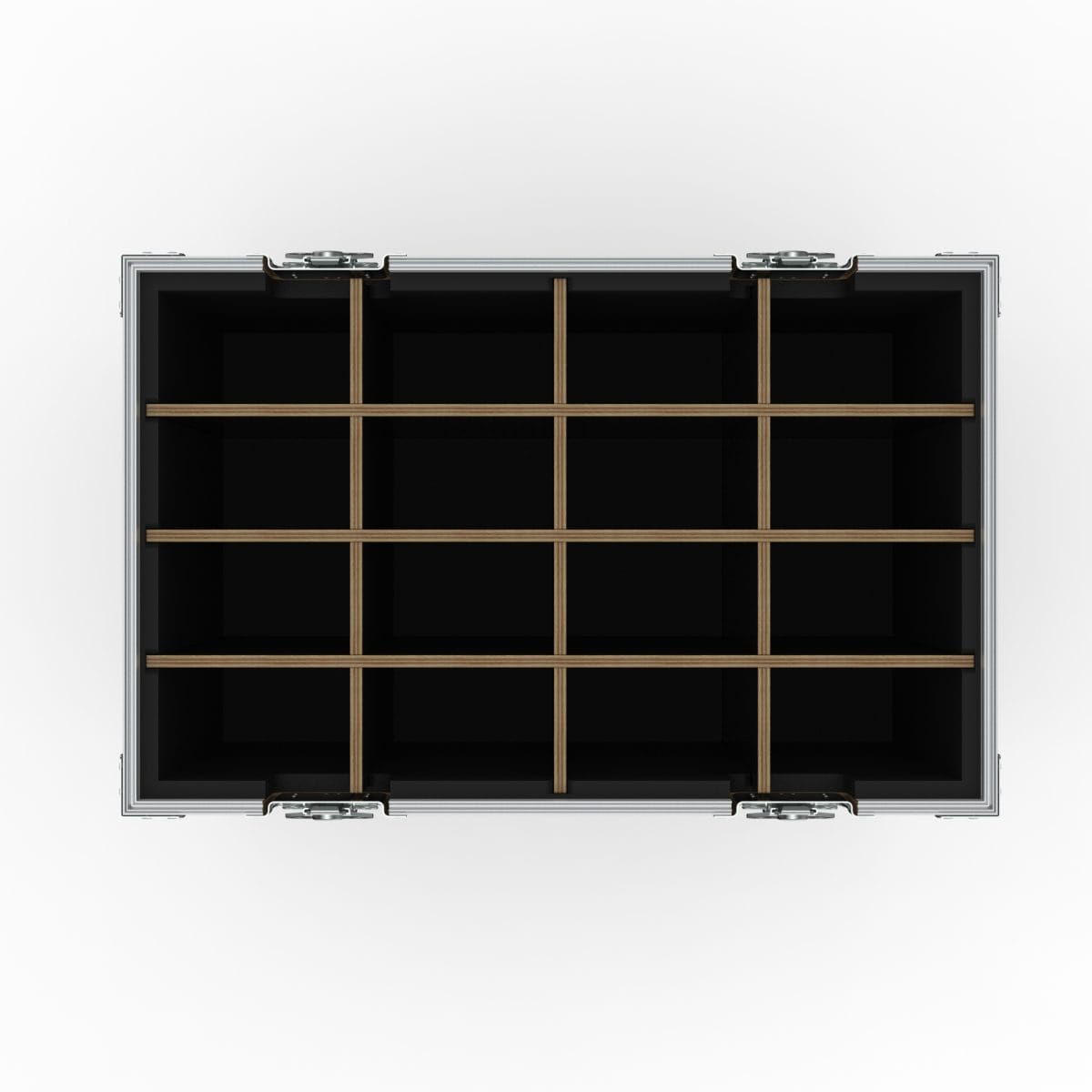 Road Case For 16 Of K&Amp;M 25950 Mic Stands