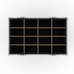 Road Case For 16 Of K&Amp;M 25950 Mic Stands