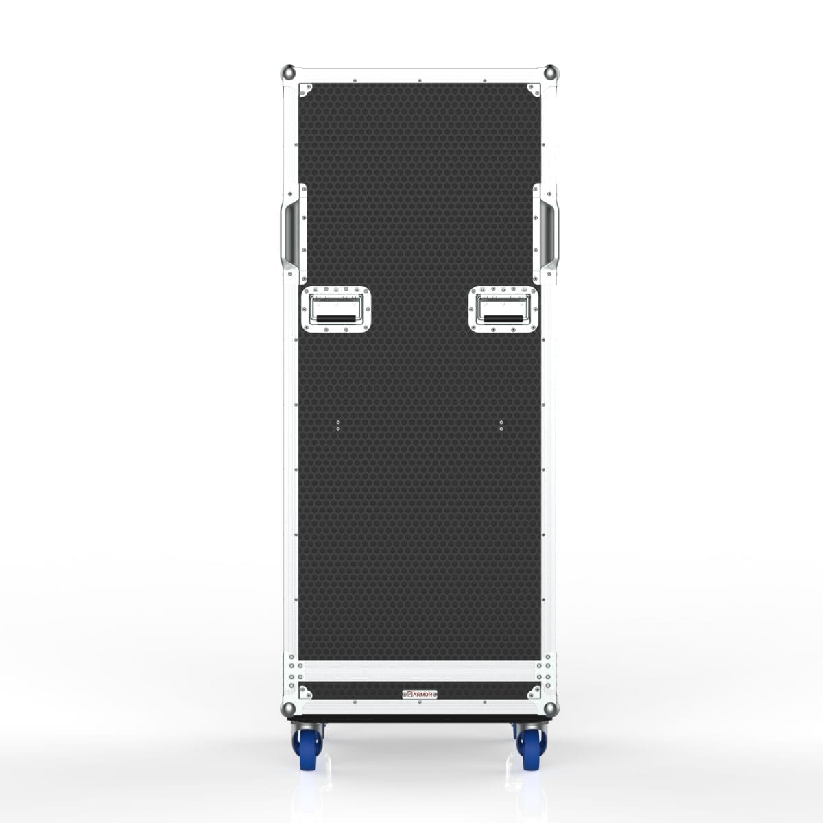 Road Case With Split Lid Design For Intouch Screens Mobile Stand