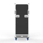 Road Case With Split Lid Design For Intouch Screens Mobile Stand