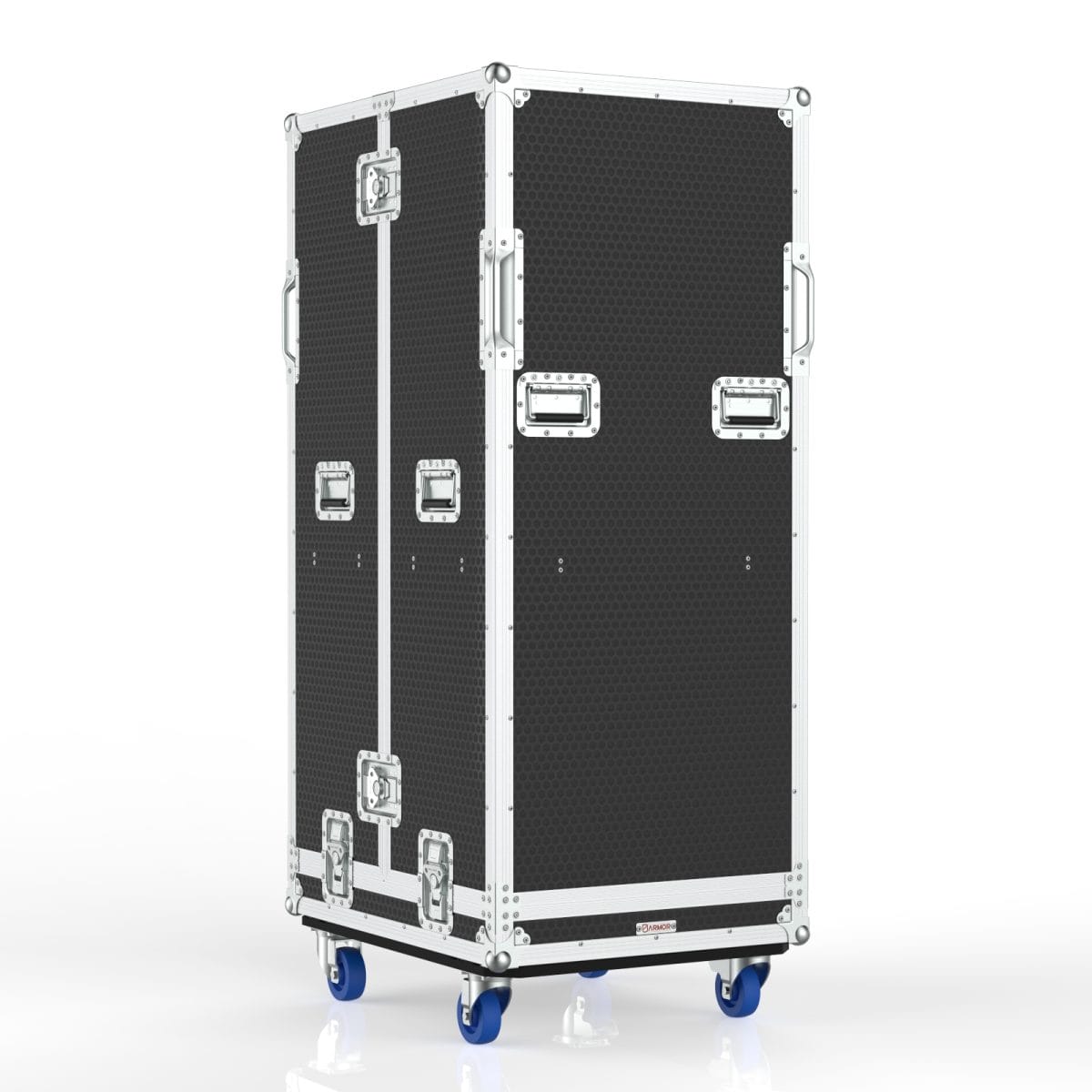 Road Case With Split Lid Design For Intouch Screens Mobile Stand